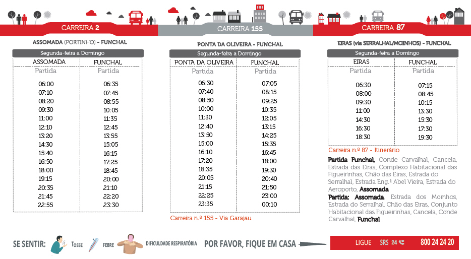 Horário Geral Contigência Covid 19